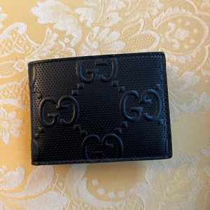 GUCCI embossed bi-fold wallet Men’s Wallet